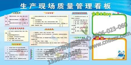 目視管理中管理看板的應用要點